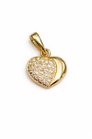 Charm Idee Preziose dal 1987 Dame in Gelbgold Zircone IP.CHK18G/134